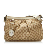Gucci GG Canvas Sukey Crossbody (6B53zF)
