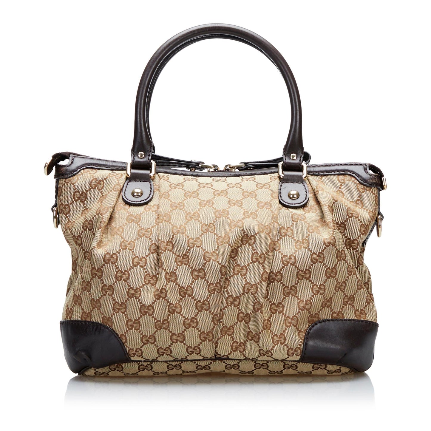 Gucci GG Canvas Sukey Handbag (35275)
