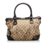 Gucci GG Canvas Sukey Handbag (35275)