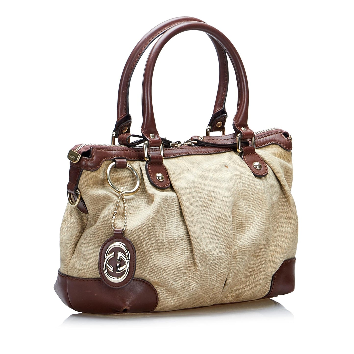 Gucci GG Canvas Sukey Handbag (LfFuDr)