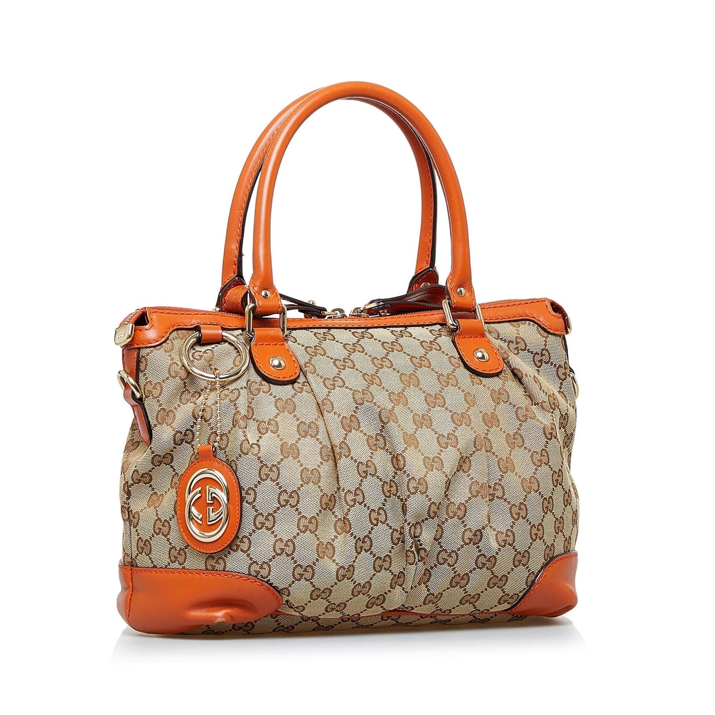 Gucci GG Canvas Sukey Handbag (FQKJj5)
