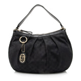 Gucci GG Canvas Sukey Hobo (SHF-23397)