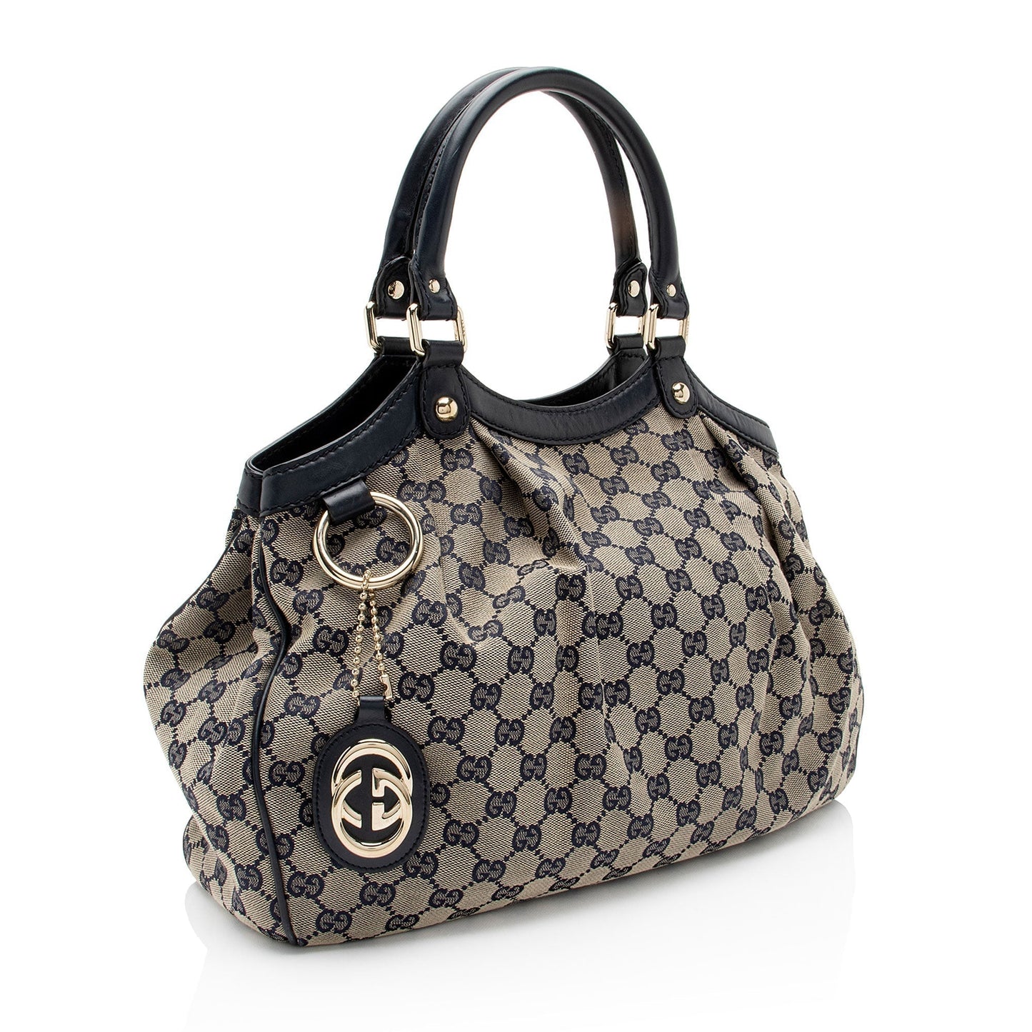 Gucci GG Canvas Sukey Medium Tote (SHF-Bw59AB)