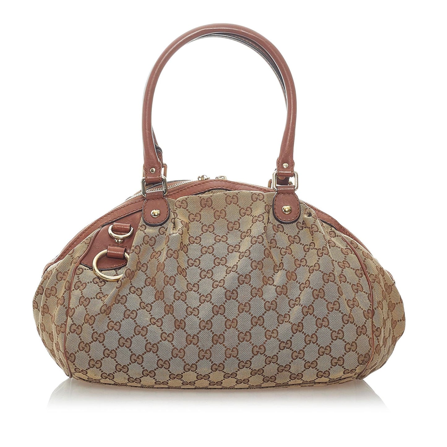 Gucci GG Canvas Sukey Satchel (32301)