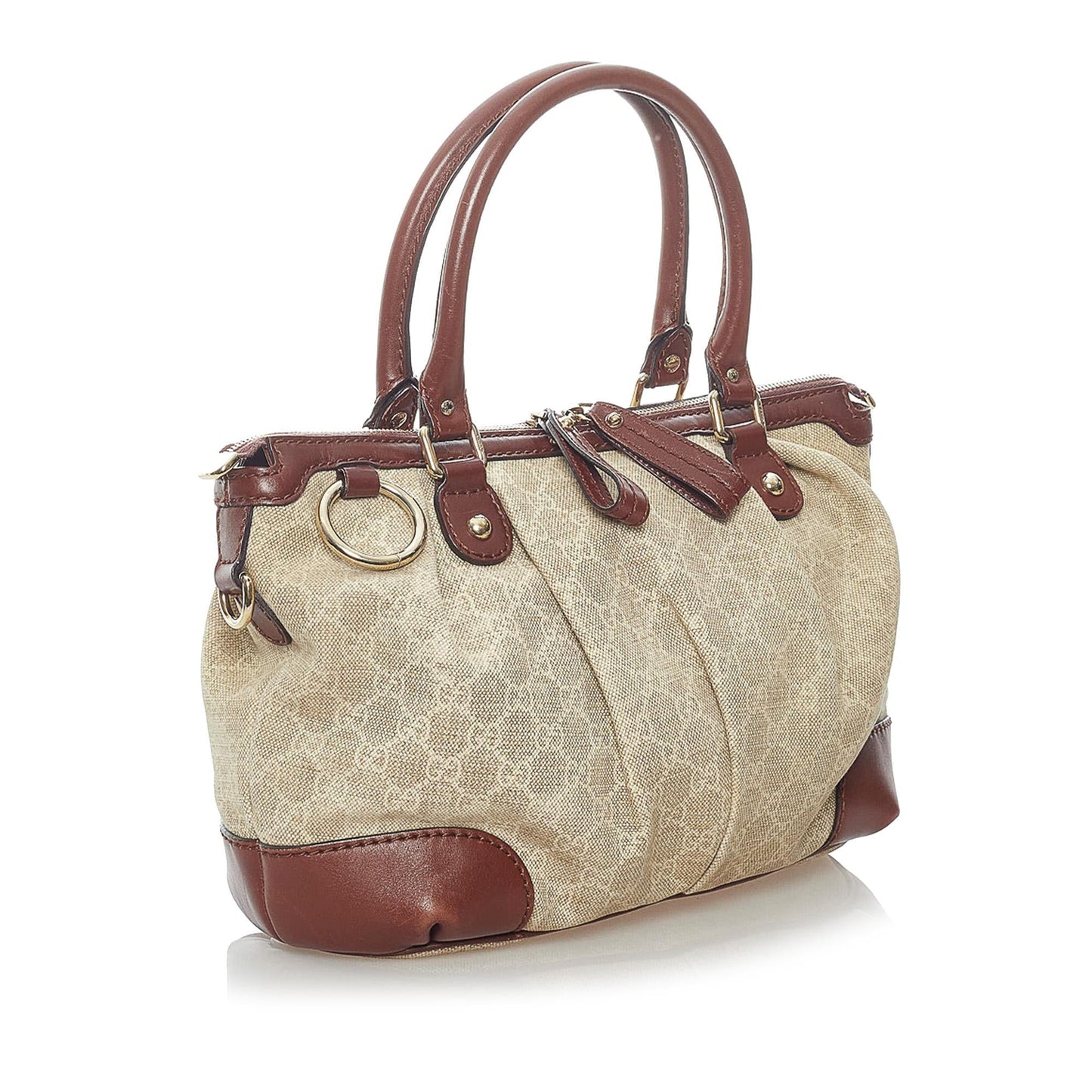 Gucci GG Canvas Sukey Satchel (32672)