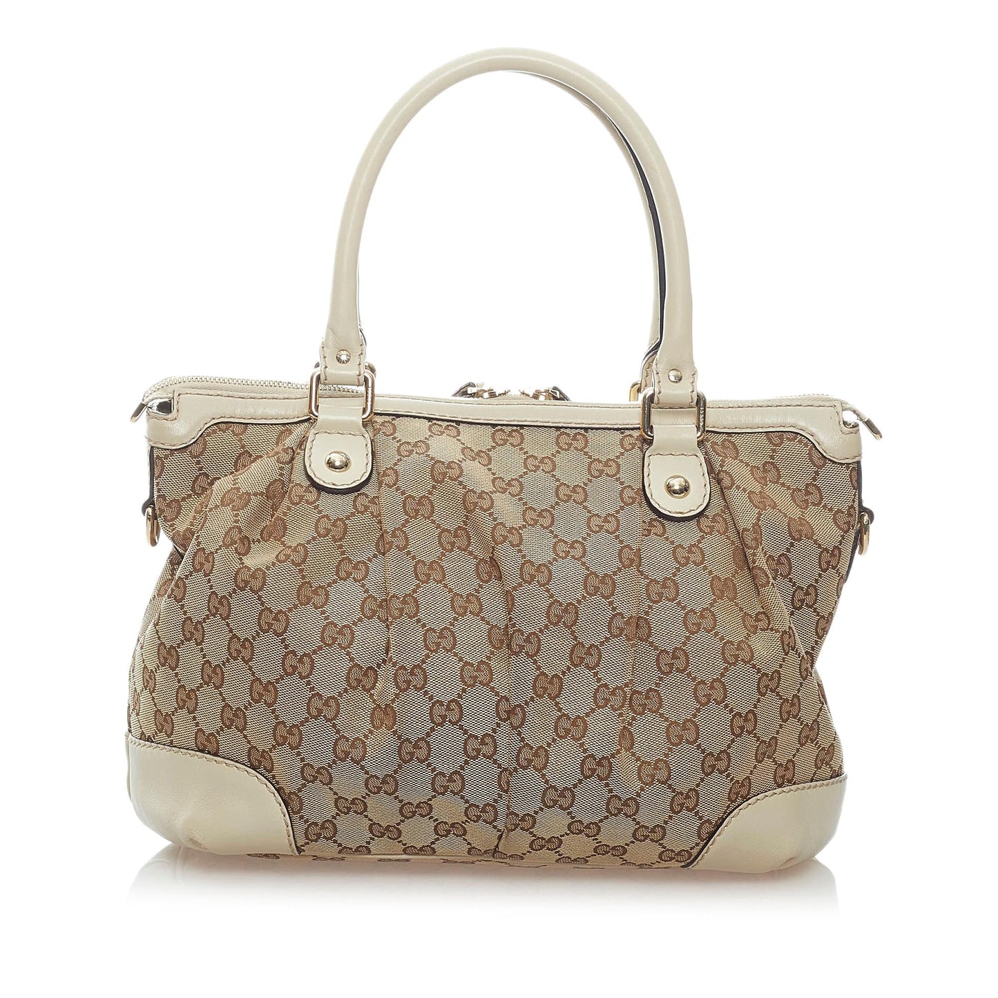 Gucci GG Canvas Sukey Satchel (33280)