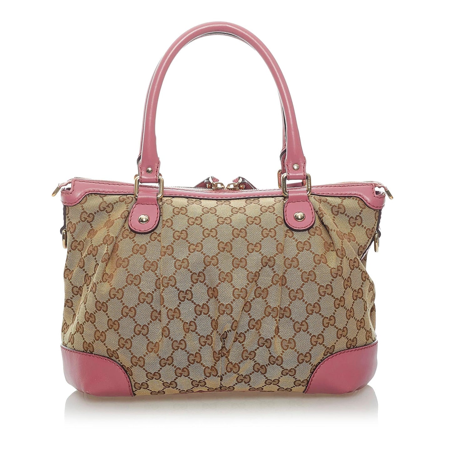 Gucci GG Canvas Sukey Satchel (33524)