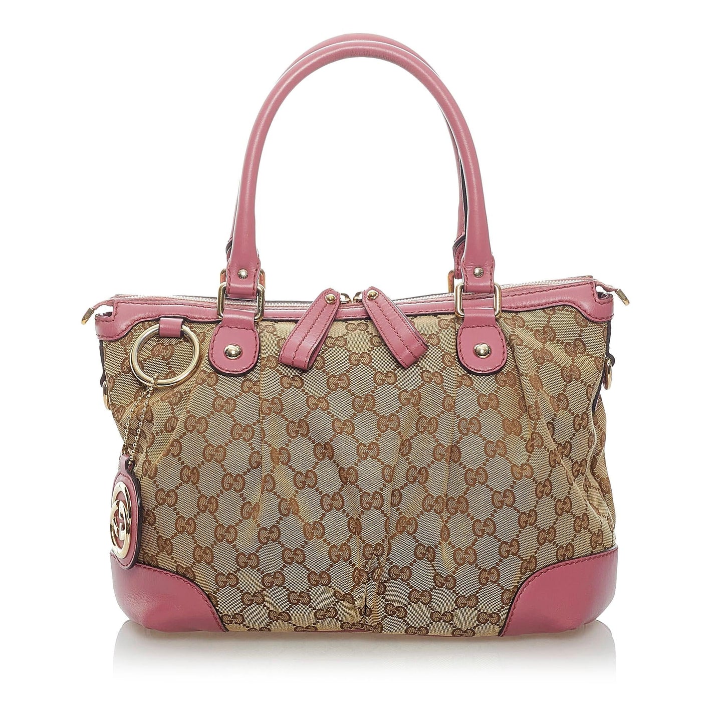 Gucci GG Canvas Sukey Satchel (33524)