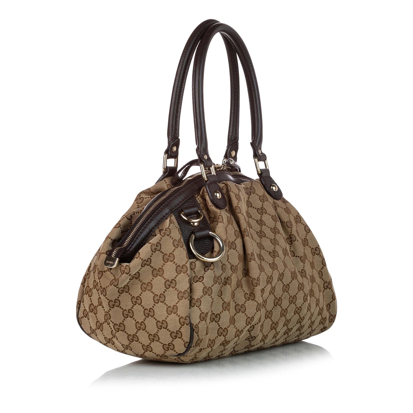 Gucci GG Canvas Sukey Satchel (37363)