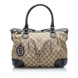 Gucci GG Canvas Sukey Satchel (eP2ZCC)