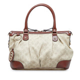 Gucci GG Canvas Sukey Satchel (M2Kzun)