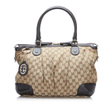 Gucci GG Canvas Sukey Satchel (nqGXYm)