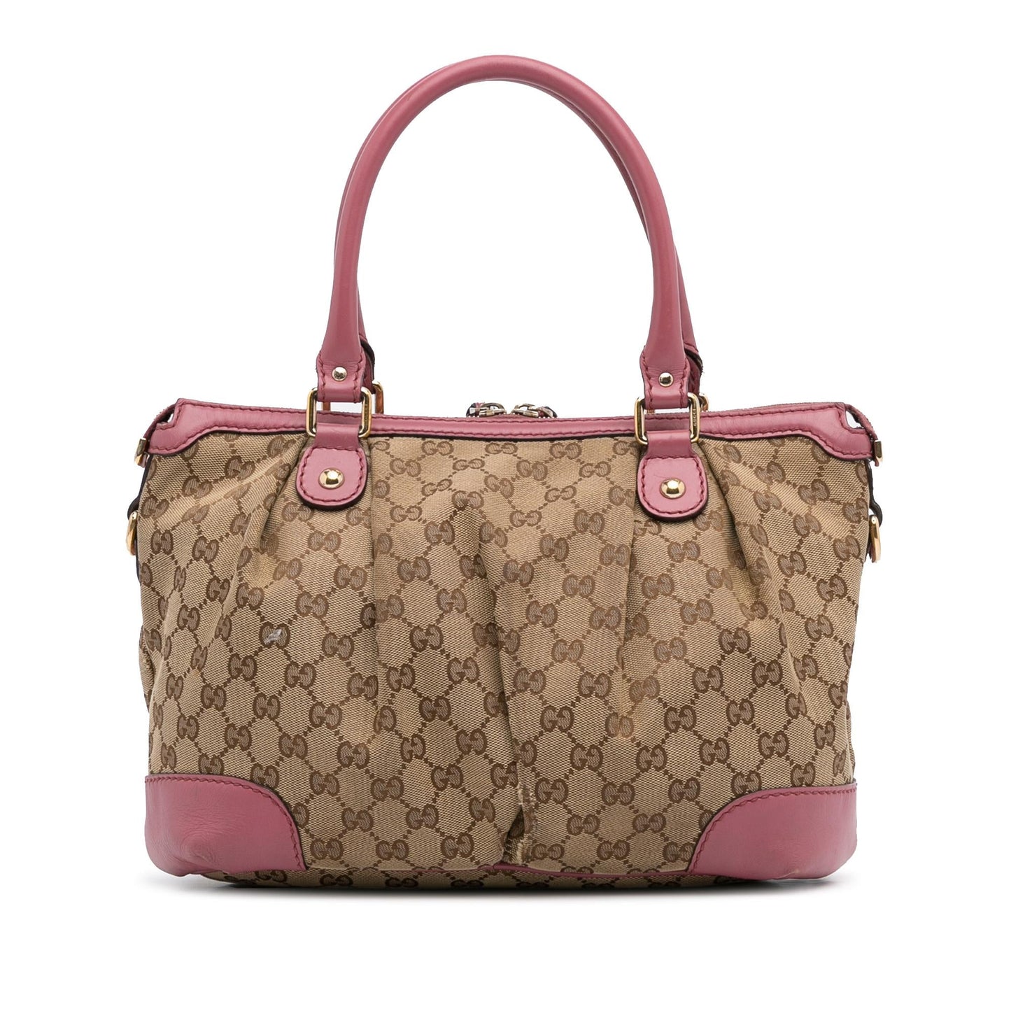 Gucci GG Canvas Sukey Satchel (2jI04a)