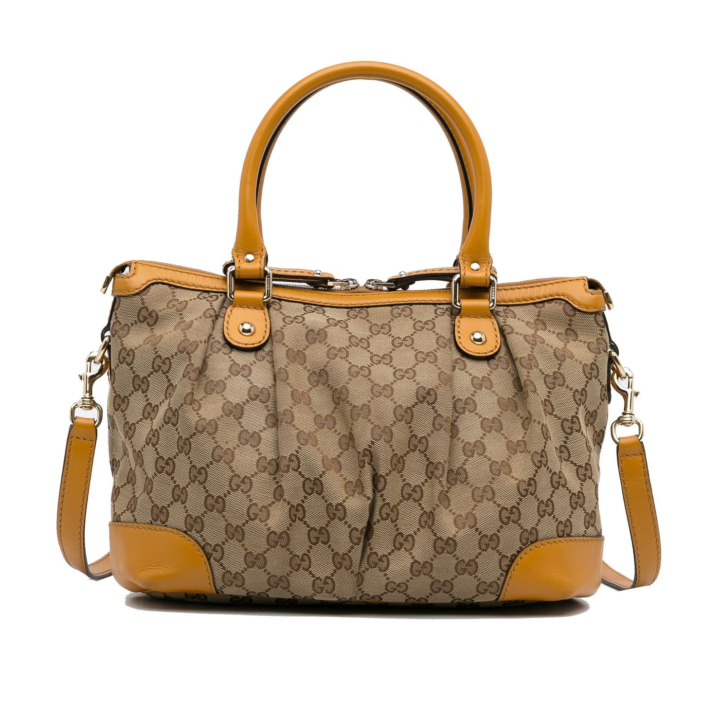 Gucci GG Canvas Sukey Satchel (yf9JaJ)