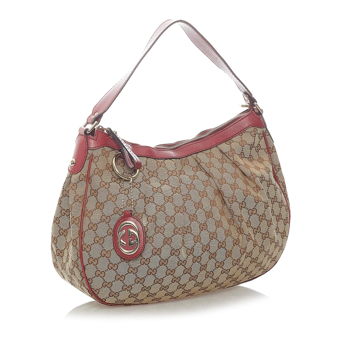 Gucci GG Canvas Sukey Shoulder Bag (dw2gfY)