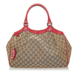 Gucci GG Canvas Sukey Tote Bag (30622)