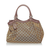 Gucci GG Canvas Sukey Tote Bag (30680)