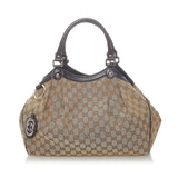 Gucci GG Canvas Sukey Tote Bag (32032)