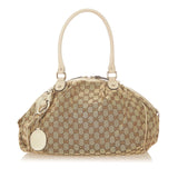 Gucci GG Canvas Sukey Tote Bag (32157)