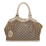 Gucci GG Canvas Sukey Tote Bag (33465)