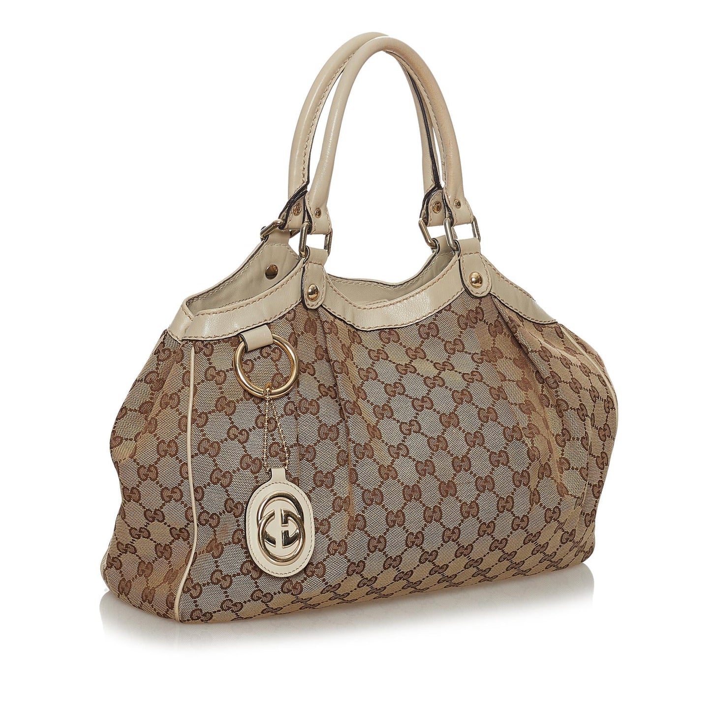 Gucci GG Canvas Sukey Tote Bag (33465)