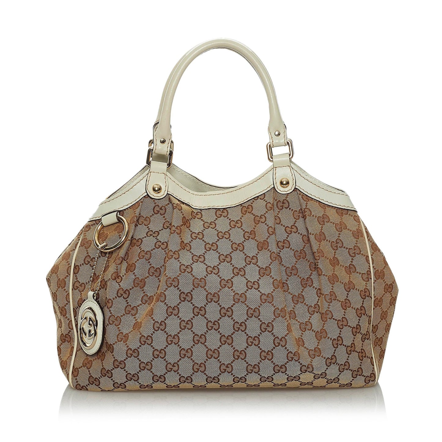 Gucci GG Canvas Sukey Tote Bag (33951)