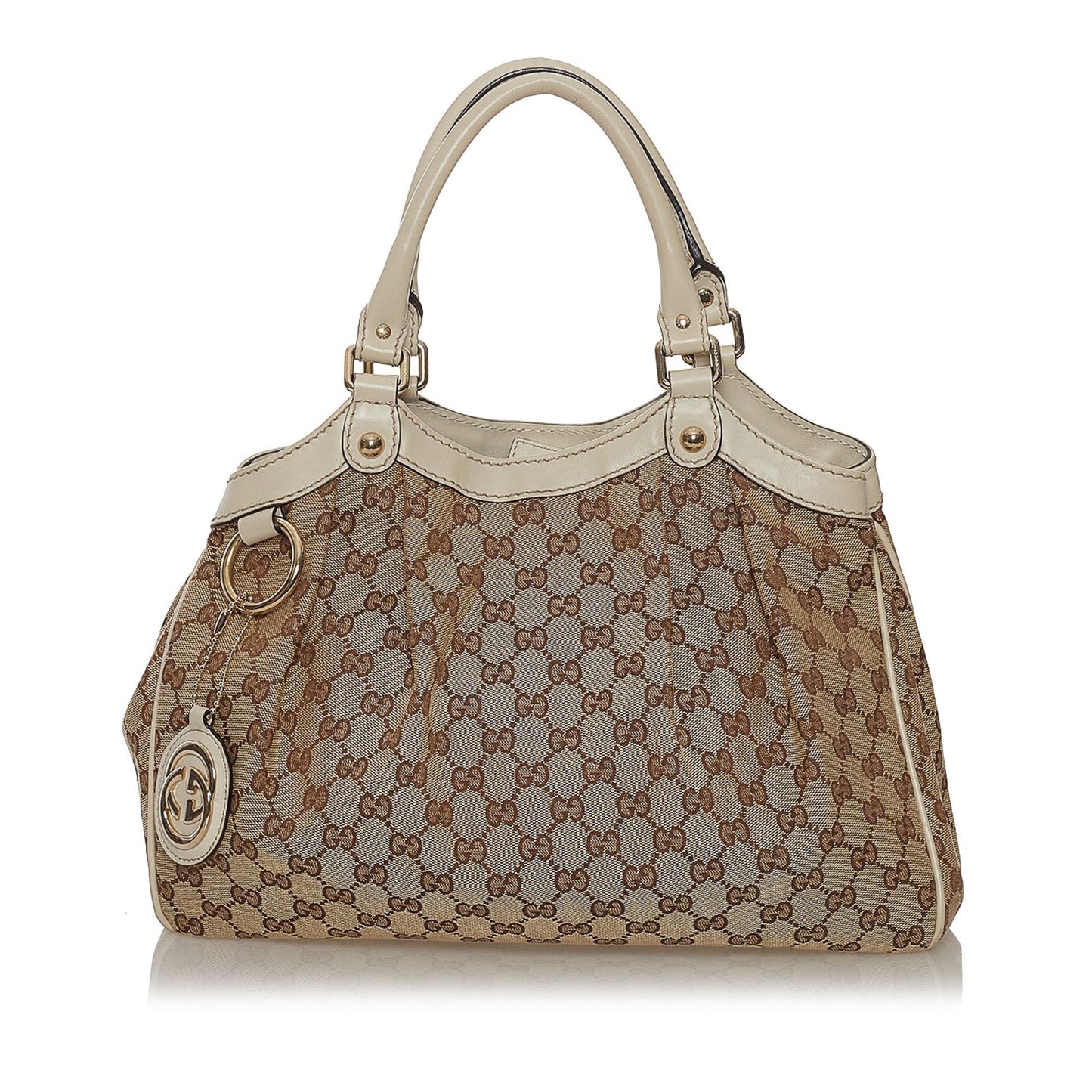 Gucci GG Canvas Sukey Tote Bag (34077)