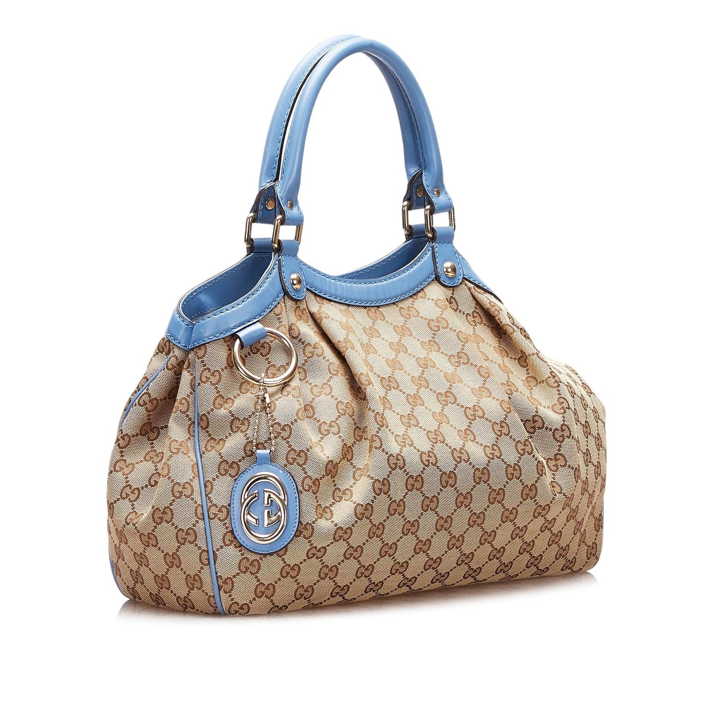 Gucci GG Canvas Sukey Tote Bag (35500)