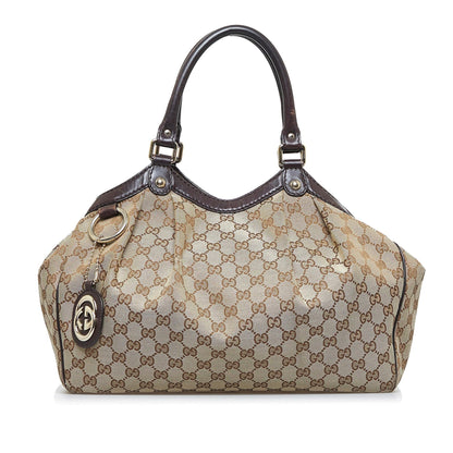 Gucci GG Canvas Sukey Tote Bag (pqL1Sc)