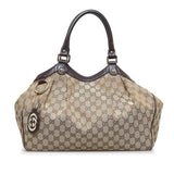 Gucci GG Canvas Sukey Tote Bag (pqL1Sc)