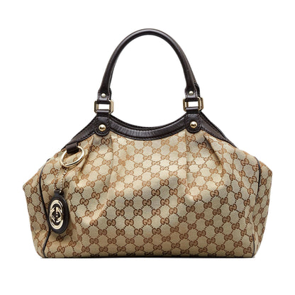 Gucci GG Canvas Sukey Tote (9kpI7i)