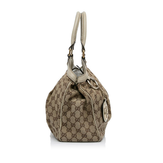 Gucci GG Canvas Sukey Tote (PPkJyj)