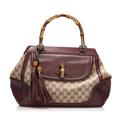 Gucci GG Canvas Tassel Bamboo (35227)