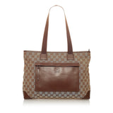 Gucci GG Canvas Tote Bag (SHG-29374)