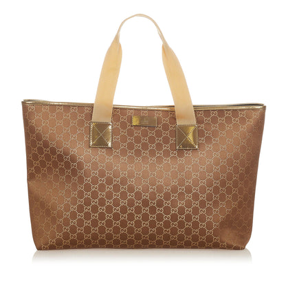 Gucci GG Canvas Tote Bag (SHG-32564)