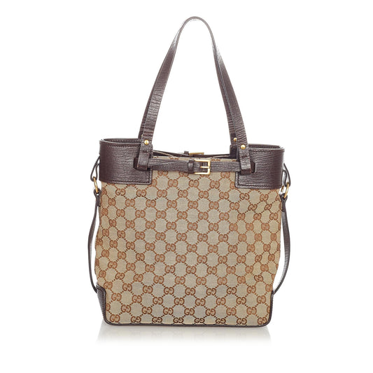 Gucci GG Canvas Tote Bag (34024)