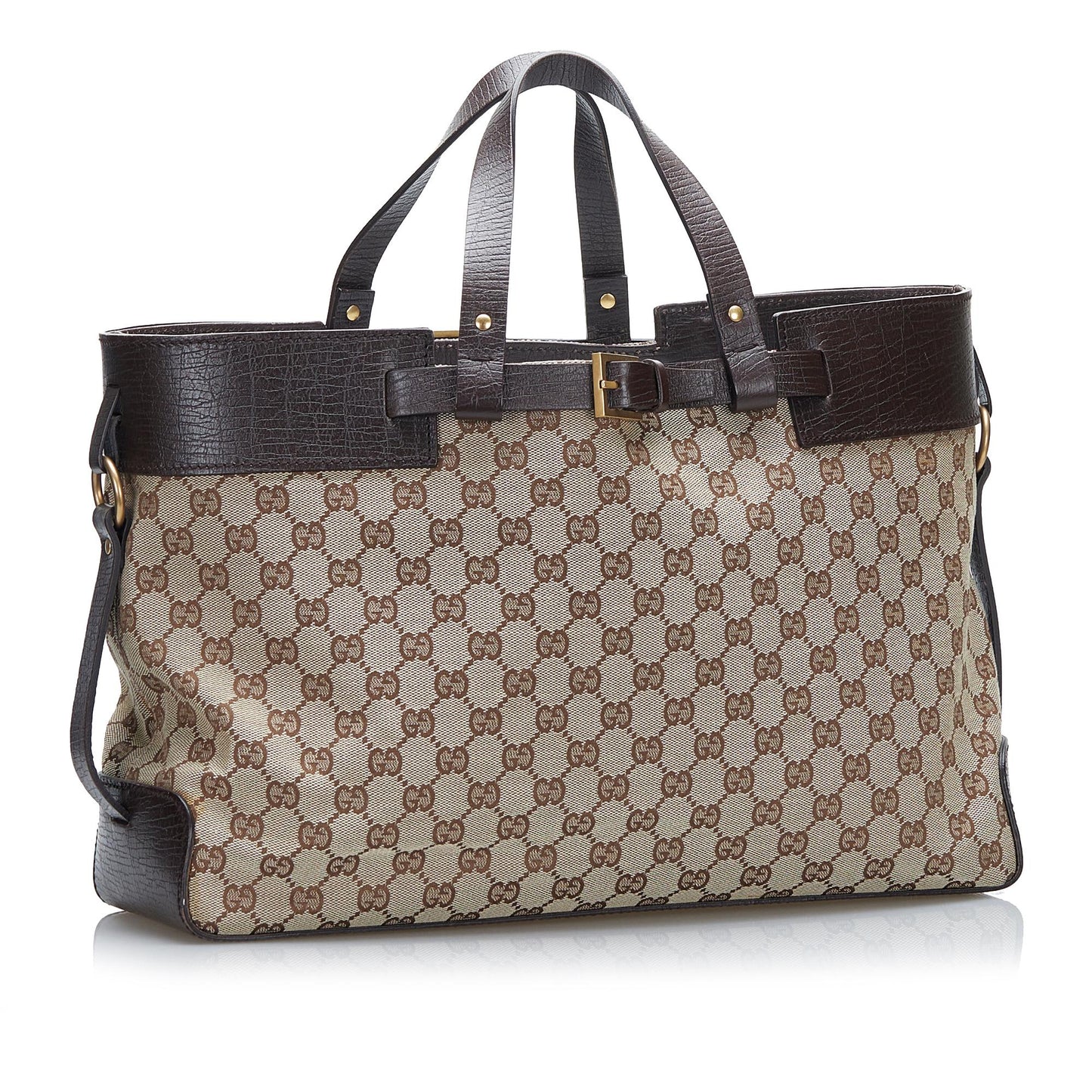 Gucci GG Canvas Tote Bag (PGgRlR)