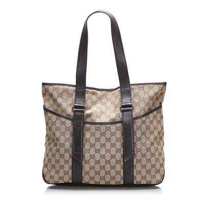 Gucci GG Canvas Tote Bag (b6K00b)