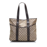 Gucci GG Canvas Tote Bag (b6K00b)