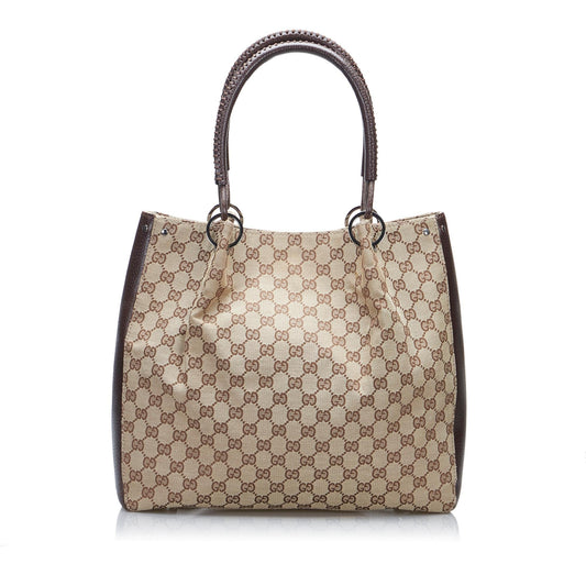 Gucci GG Canvas Tote (vyBNdT)