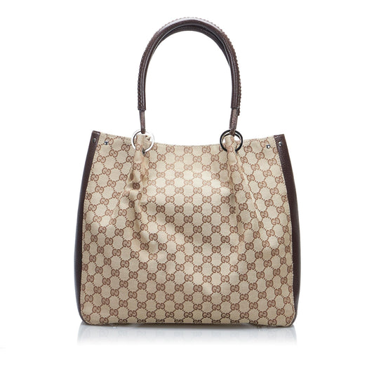 Gucci GG Canvas Tote (vyBNdT)
