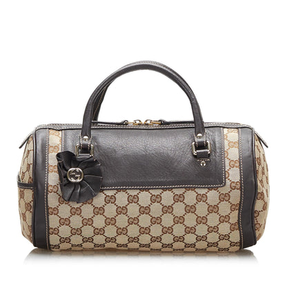 Gucci GG Canvas Trophy Handbag (4YAF0E)