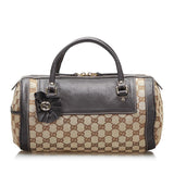 Gucci GG Canvas Trophy Handbag (4YAF0E)