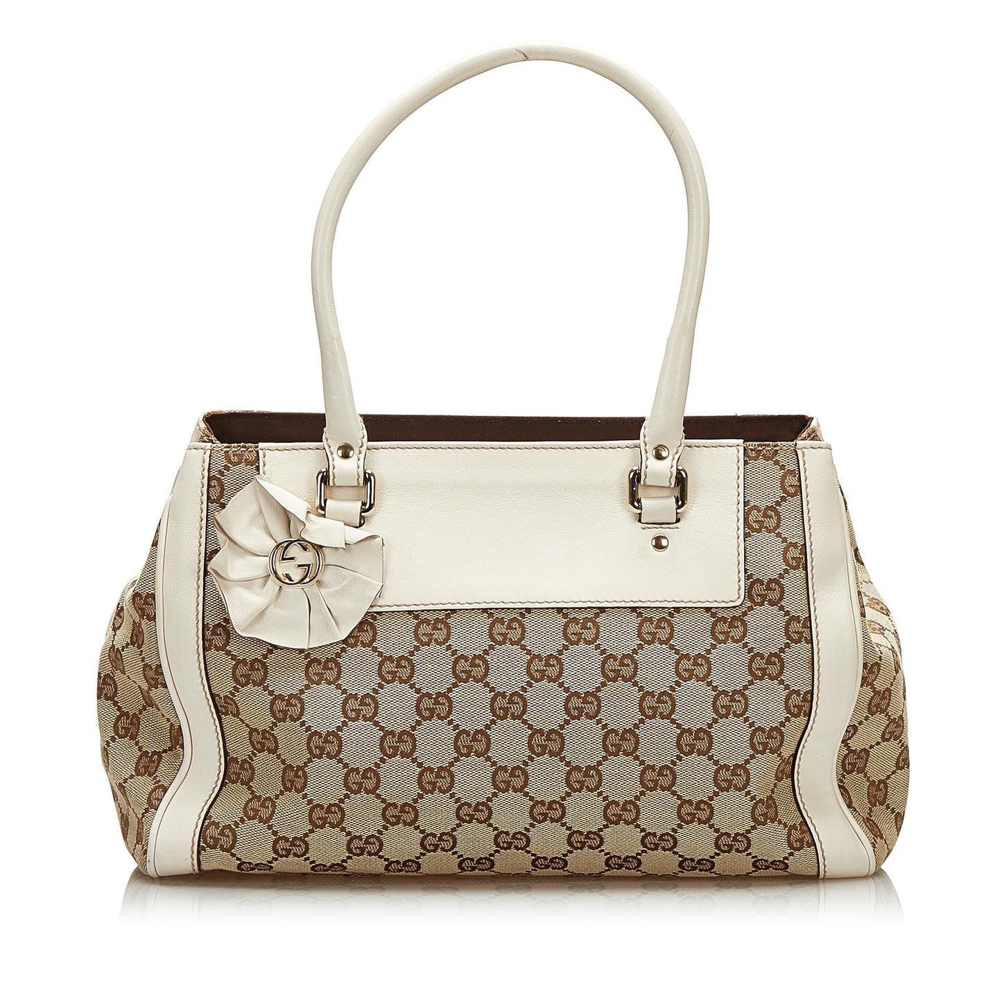 Gucci GG Canvas Trophy Tote (35223)