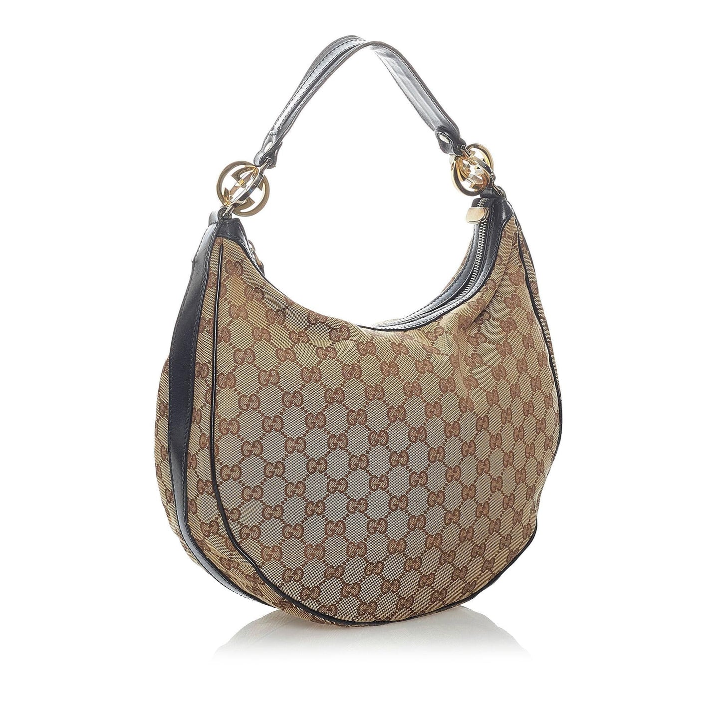 Gucci GG Canvas Twins Hobo Bag (30916)