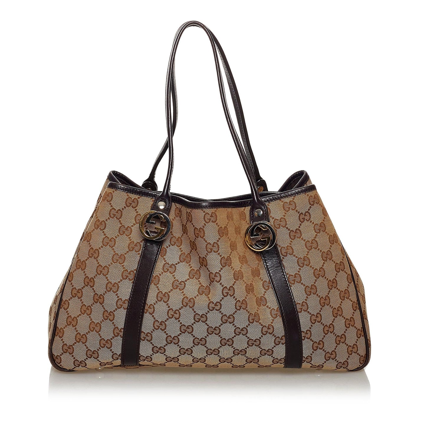 Gucci GG Canvas Twins Shoulder Bag (30953)