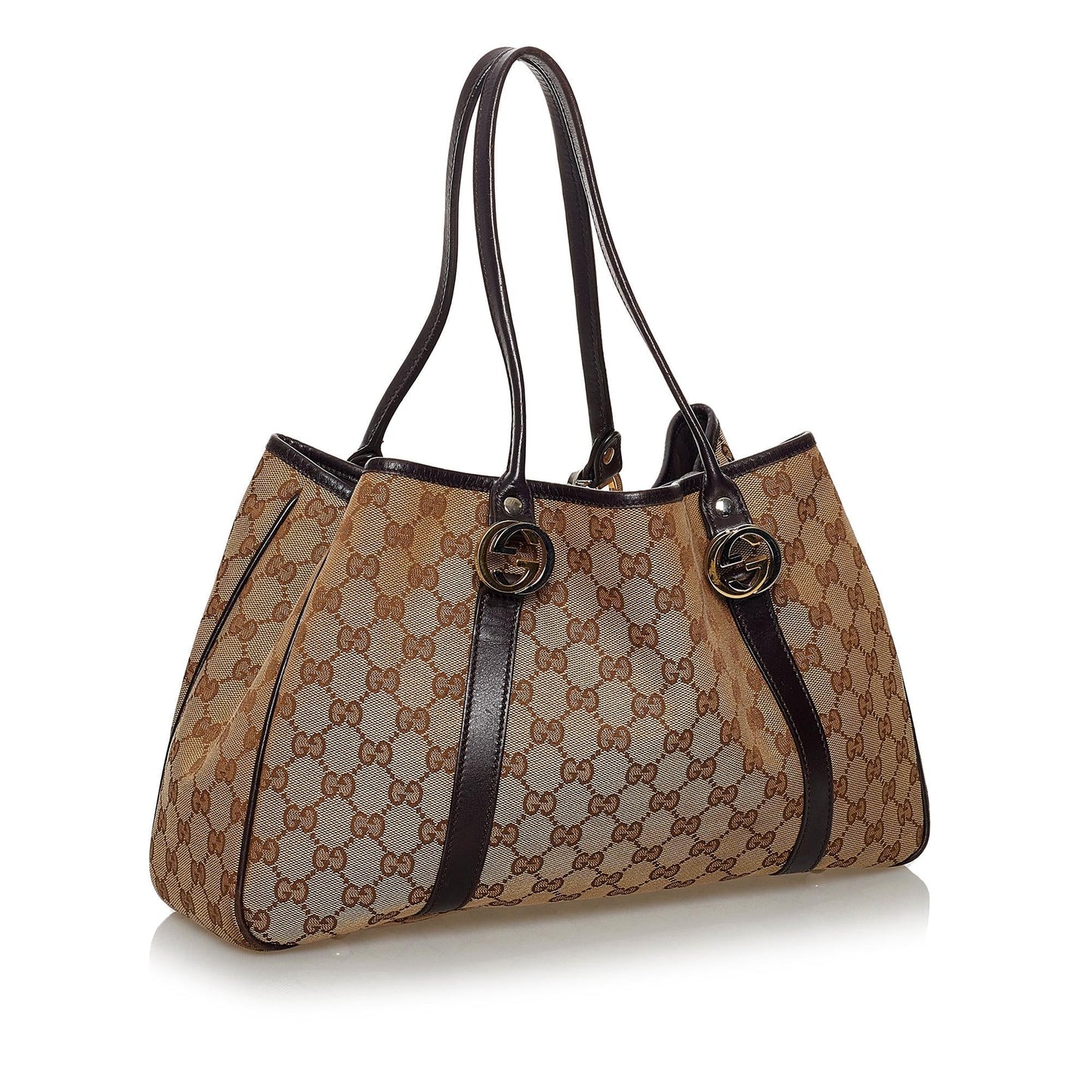 Gucci GG Canvas Twins Shoulder Bag (30953)