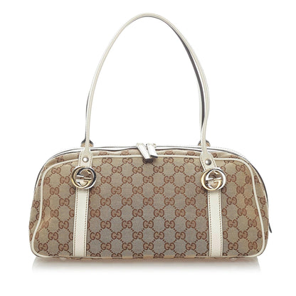 Gucci GG Canvas Twins Shoulder Bag (34480)