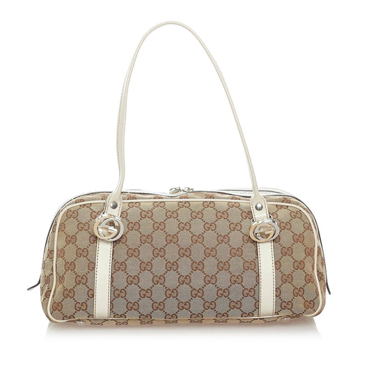 Gucci GG Canvas Twins Boston Bag (37322)