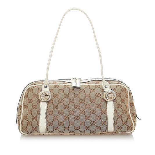 Gucci GG Canvas Twins Boston Bag (37322)